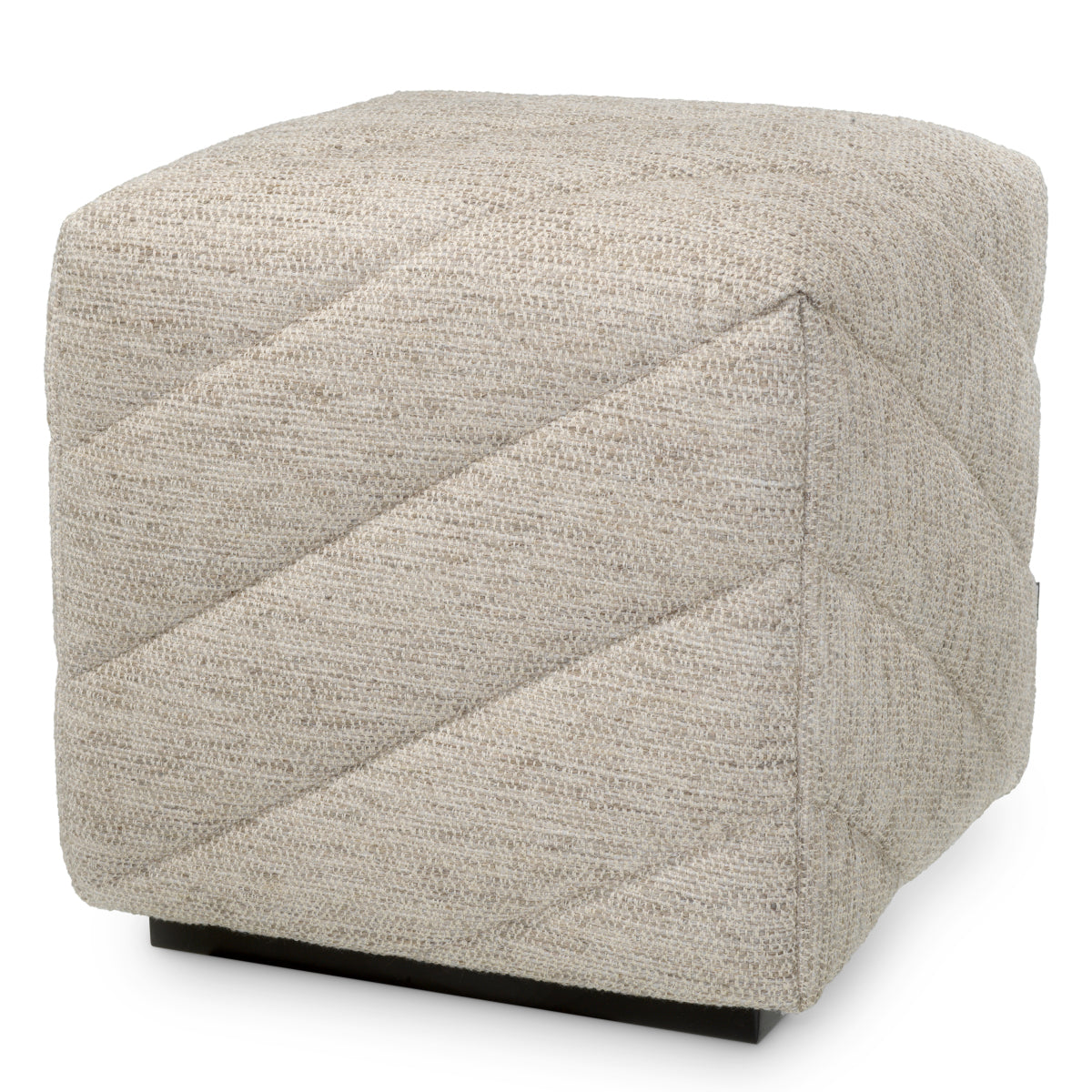 Poef Avellino - Splendor light grey