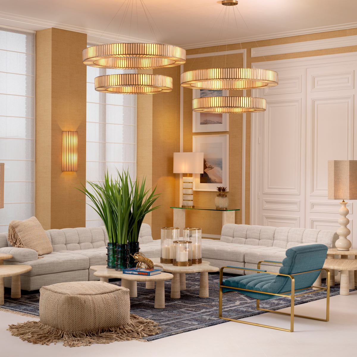 Modulaire bank Dean - Skyward sand - Links