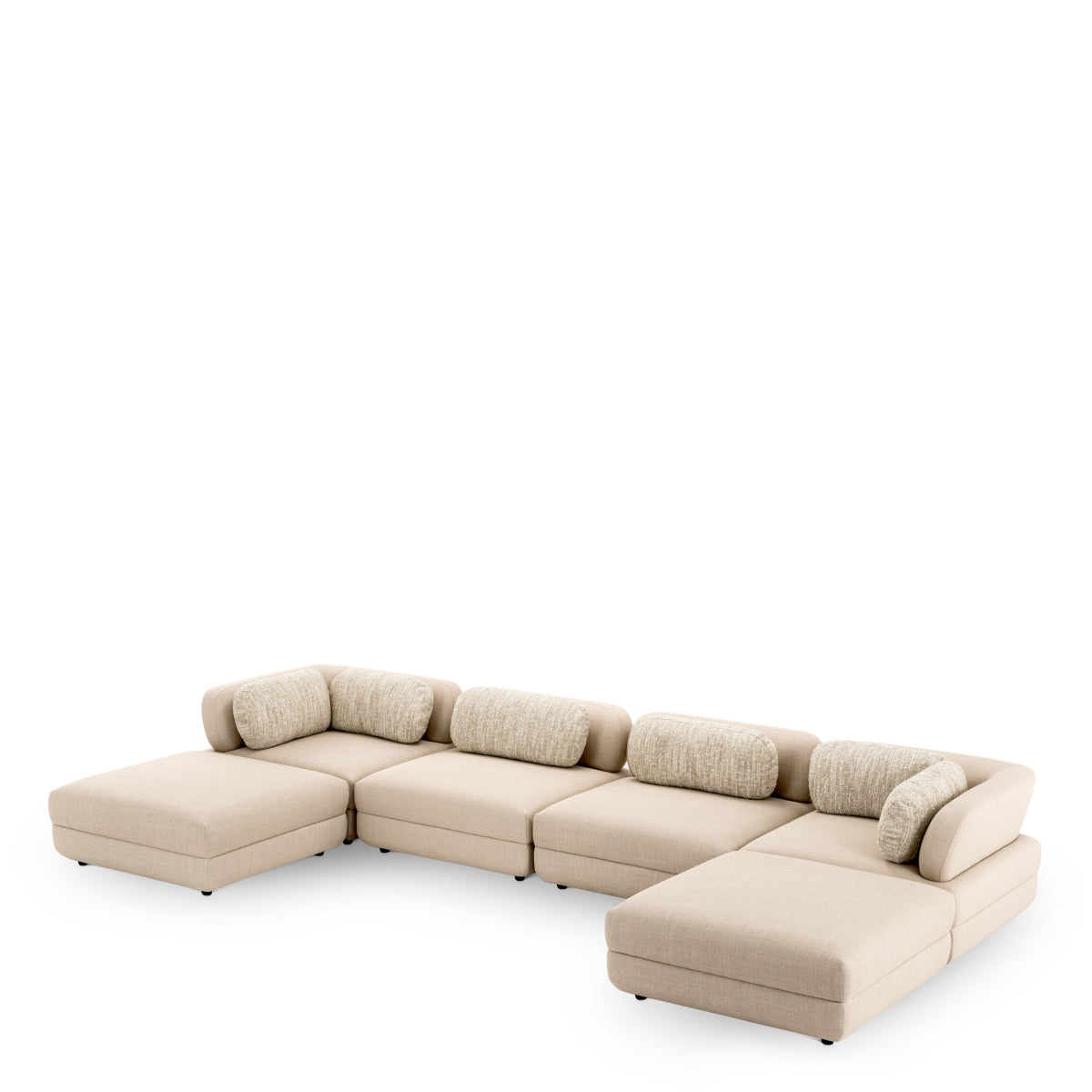 Modulaire bank Paulo - Scalea sand - Ottoman