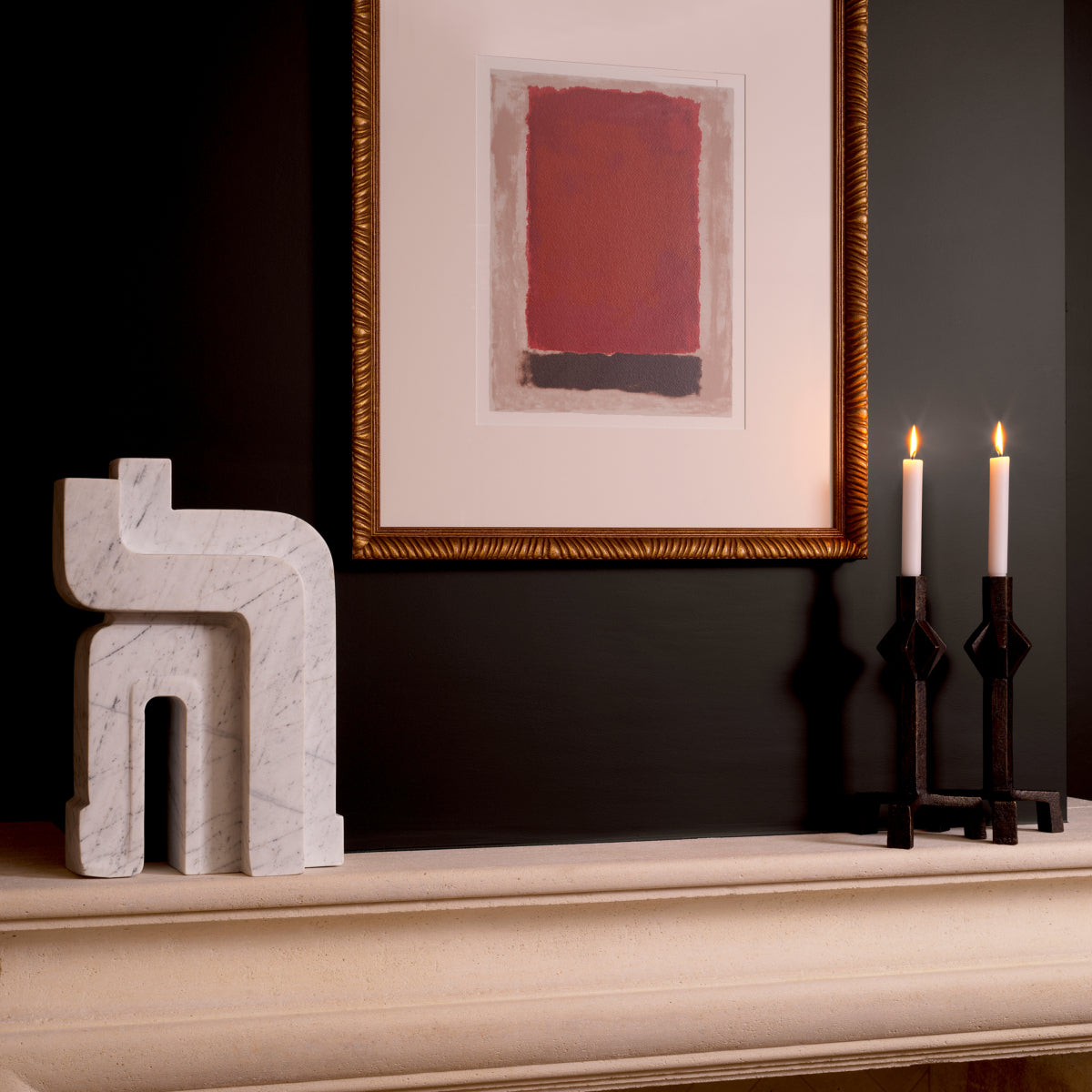 Print 'Abstract Art by Clément' (set van 2)