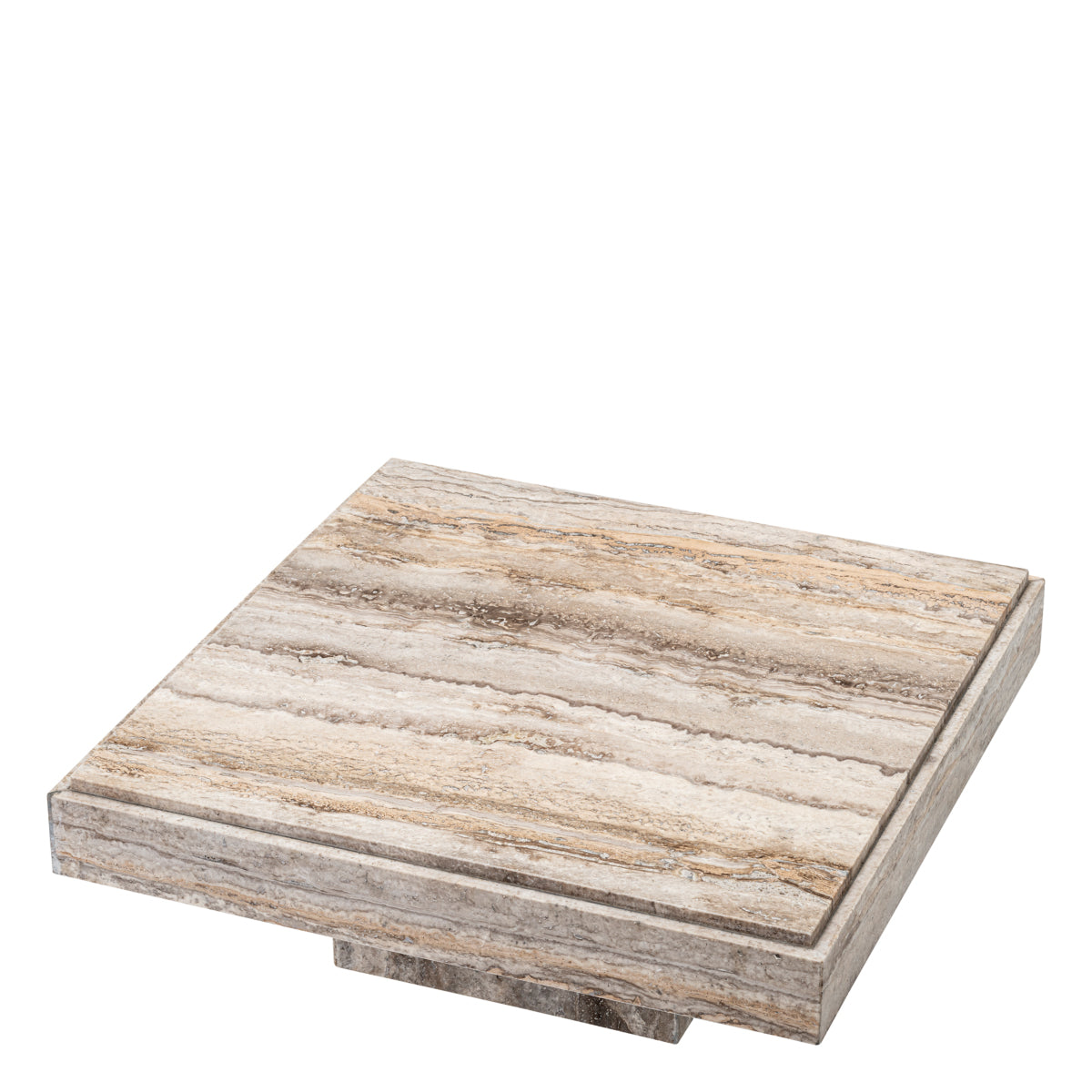 Salontafel Sartoria - Zilver travertine