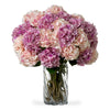 Kunstboeket Hortensia's - Roze - 48 stuks