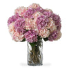 Kunstboeket Hortensia's - Roze - 48 stuks