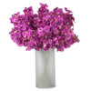 Kunstboeket Vanda Orchideën - Fuchsia - 24 stuks