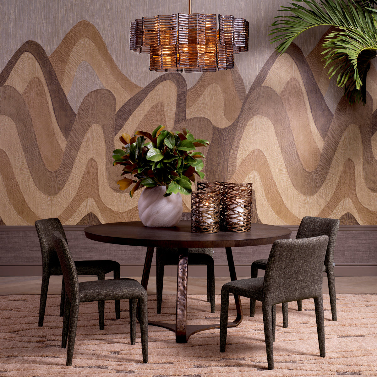 Eetkamerstoel Leiza - Renato brown (set van 2)