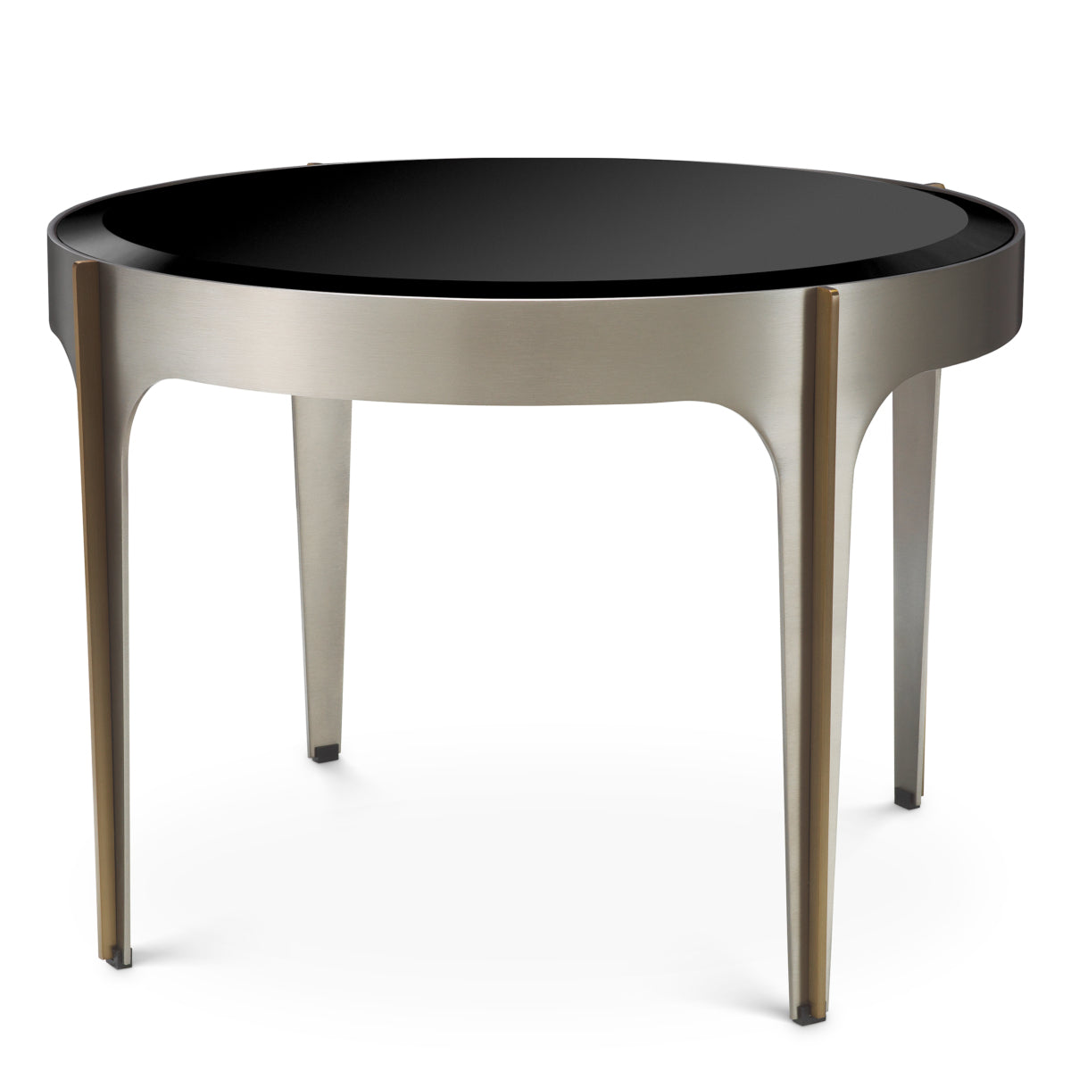 Bijzettafel Artemisa - Brushed steel