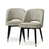 Eetkamerstoel Cliff - Mayer silver (set van 2)