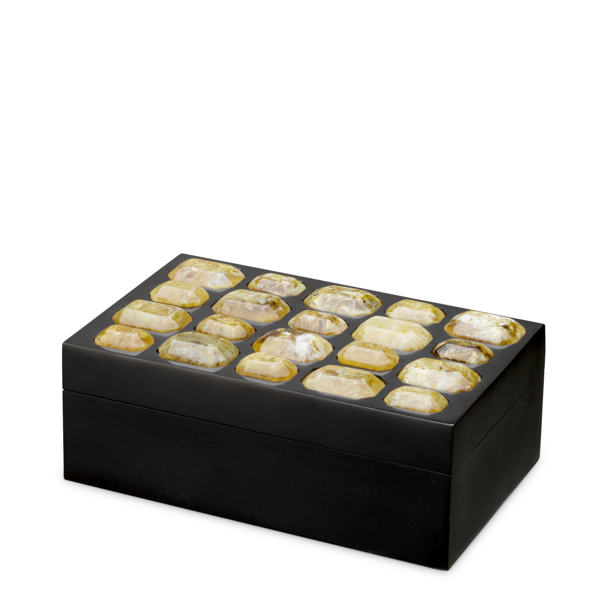 Box Lucida - S - Faux amber