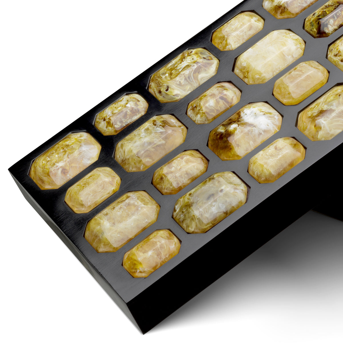 Box Lucida - S - Faux amber