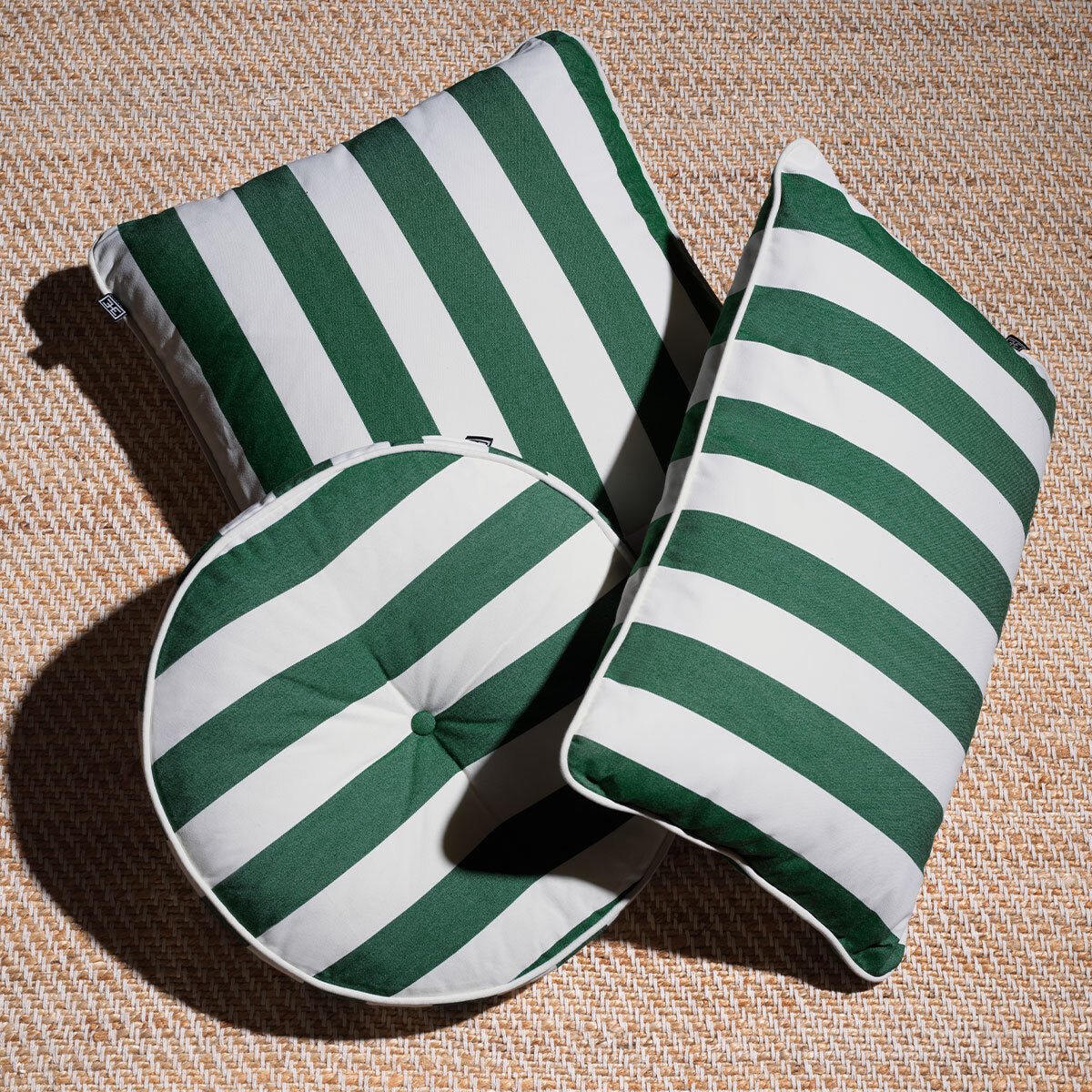 Sierkussen Florent - Rechthoekig - Groen