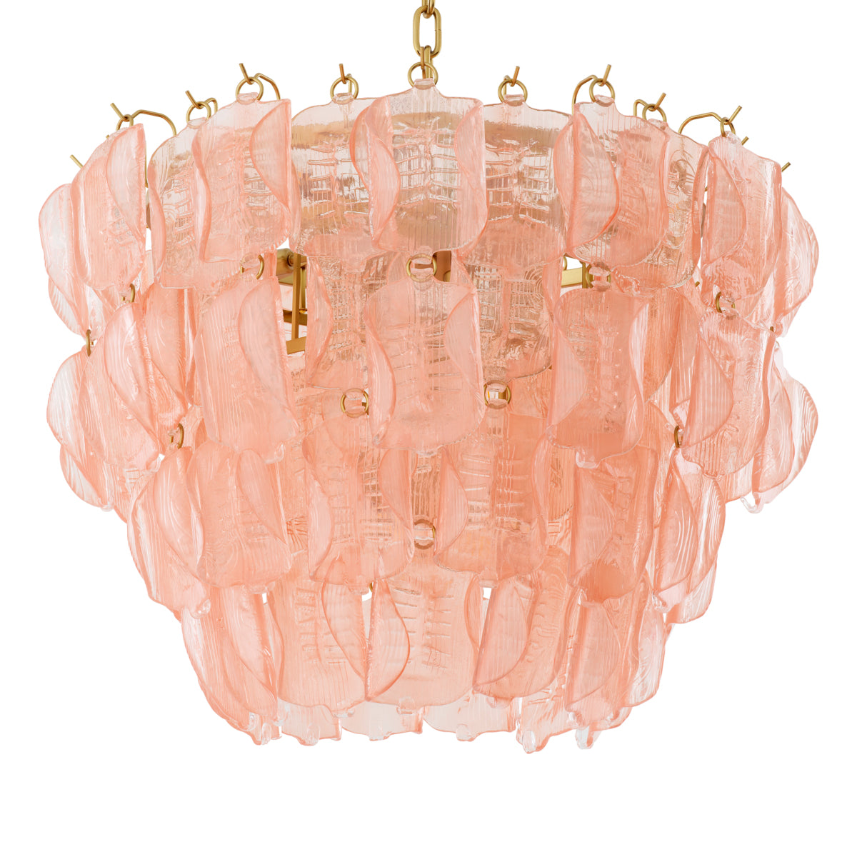 Hanglamp Solange - Pink glass