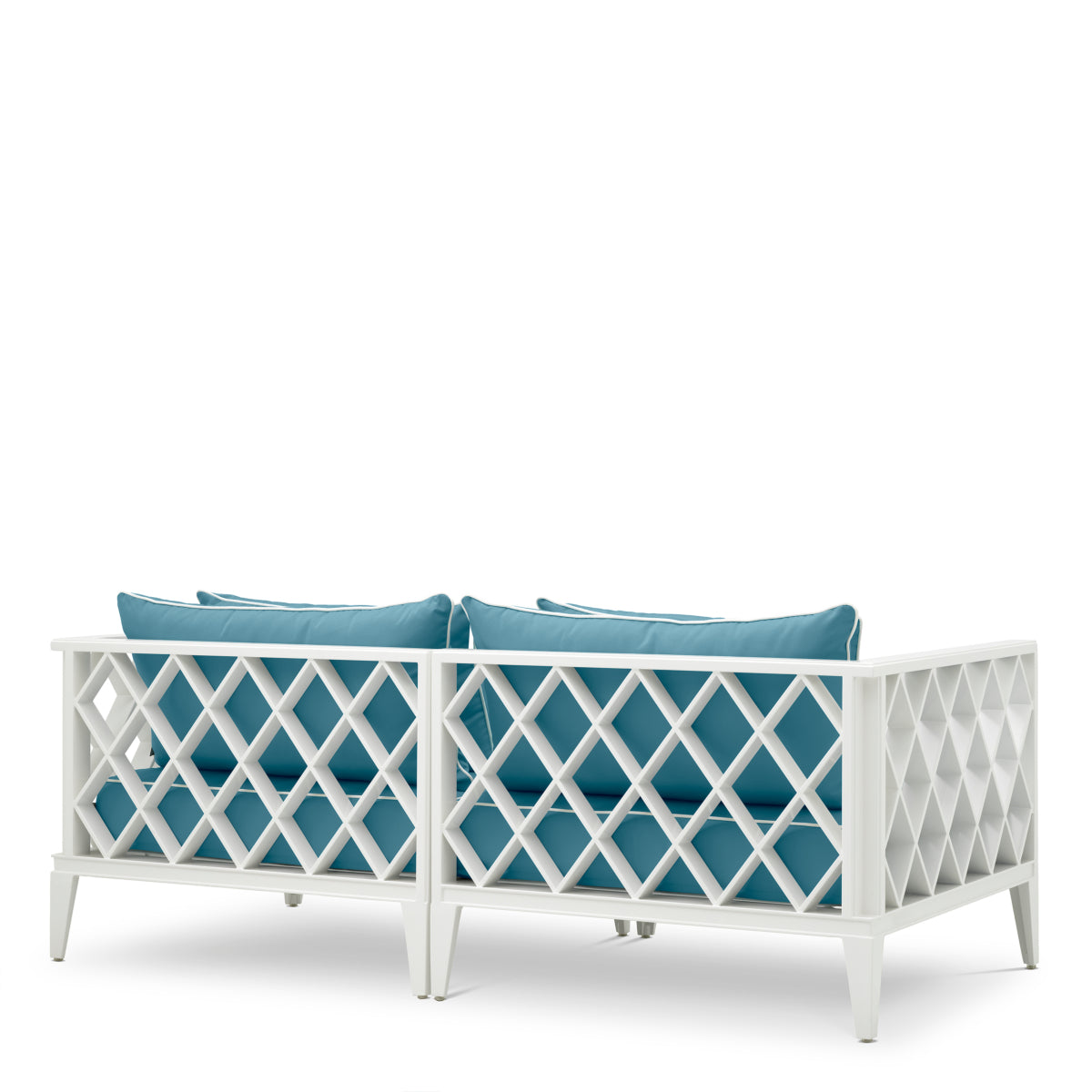 Loungebank Ocean Club - S - Sunbrella mineral blue