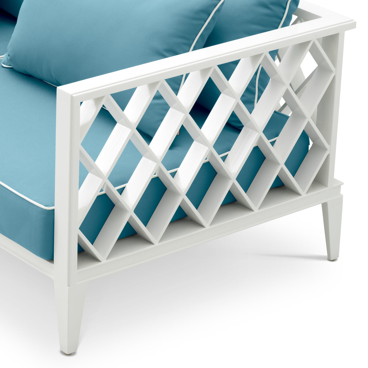 Loungebank Ocean Club - S - Sunbrella mineral blue