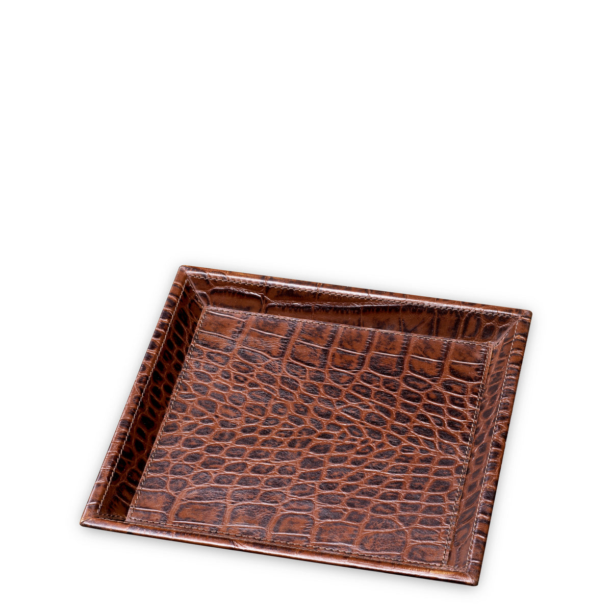 Bureau dienblad Scaleo - Bruin (set van 2)