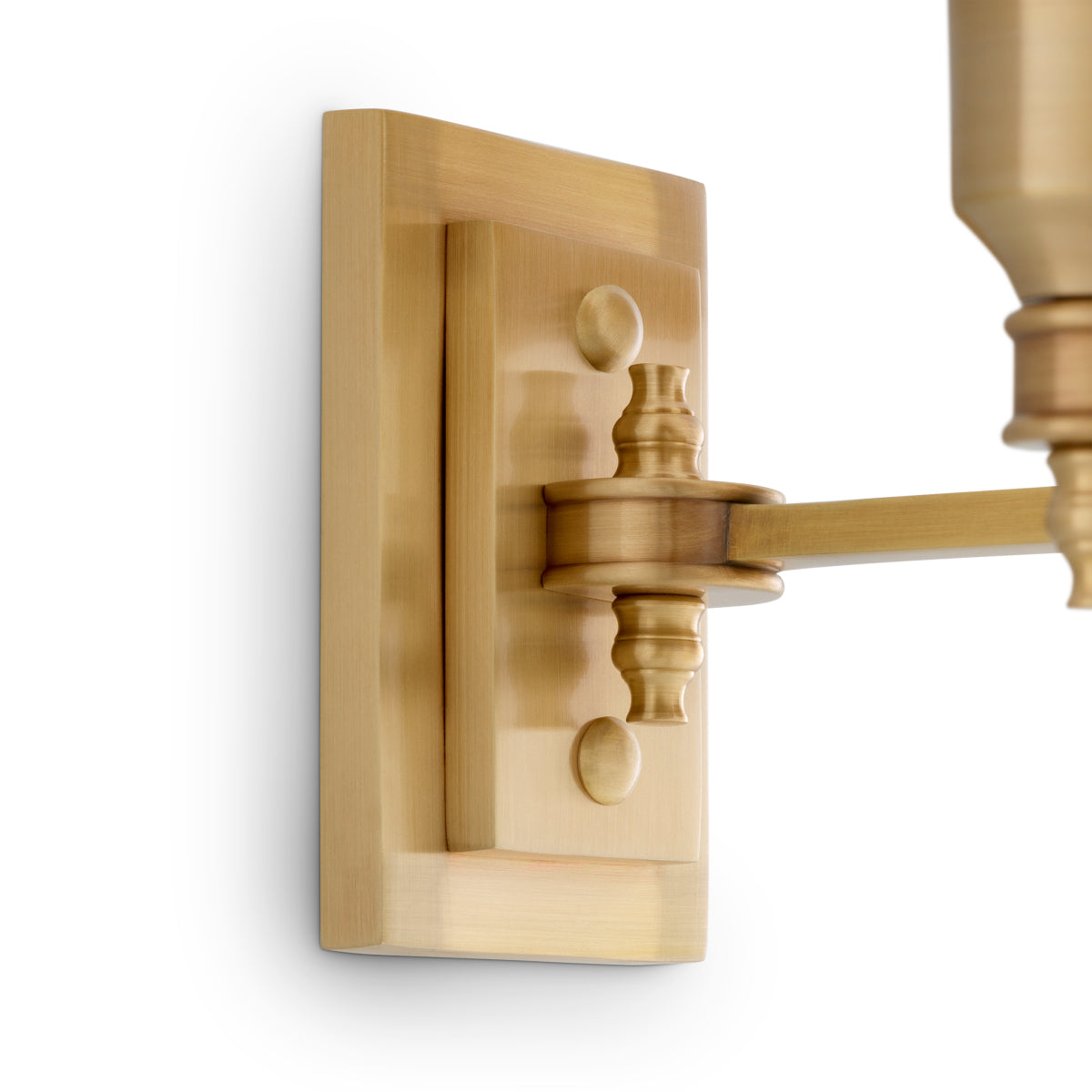 Wandlamp Lexington - Dubbel - Antique brass finish