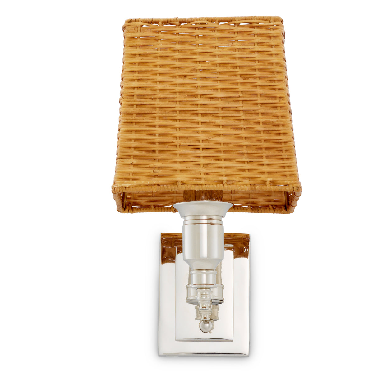 Wandlamp Lexington - Singel - Nickel finish