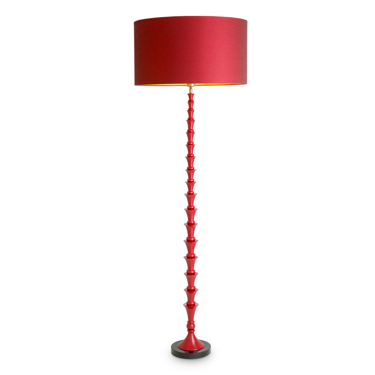 Vloerlamp Arabella - Bordeaux red