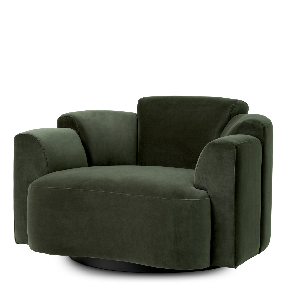 Draaifauteuil Marbella - Torrin green velvet
