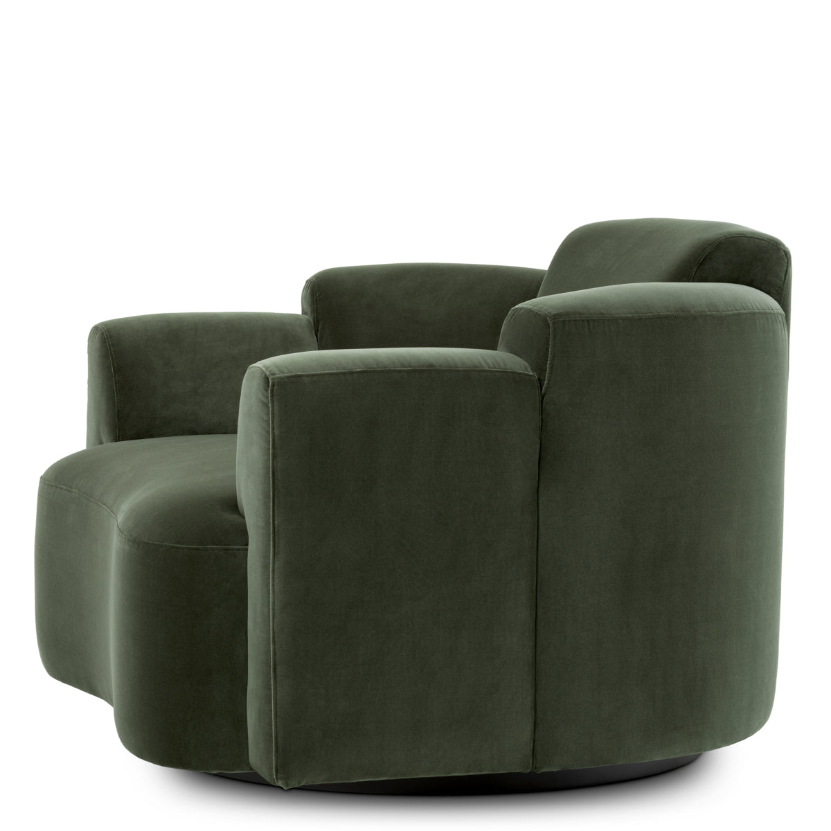 Draaifauteuil Marbella - Torrin green velvet