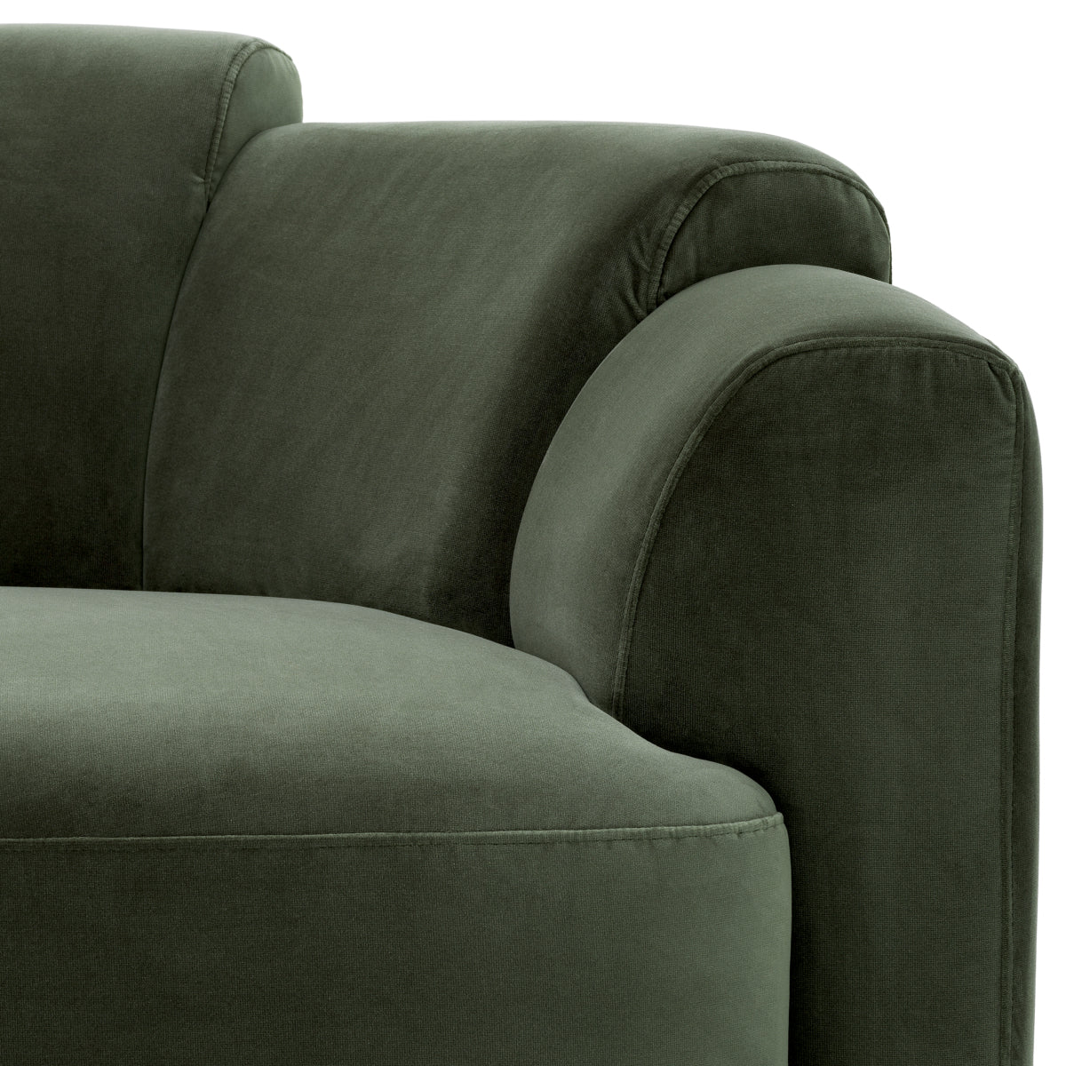 Draaifauteuil Marbella - Torrin green velvet