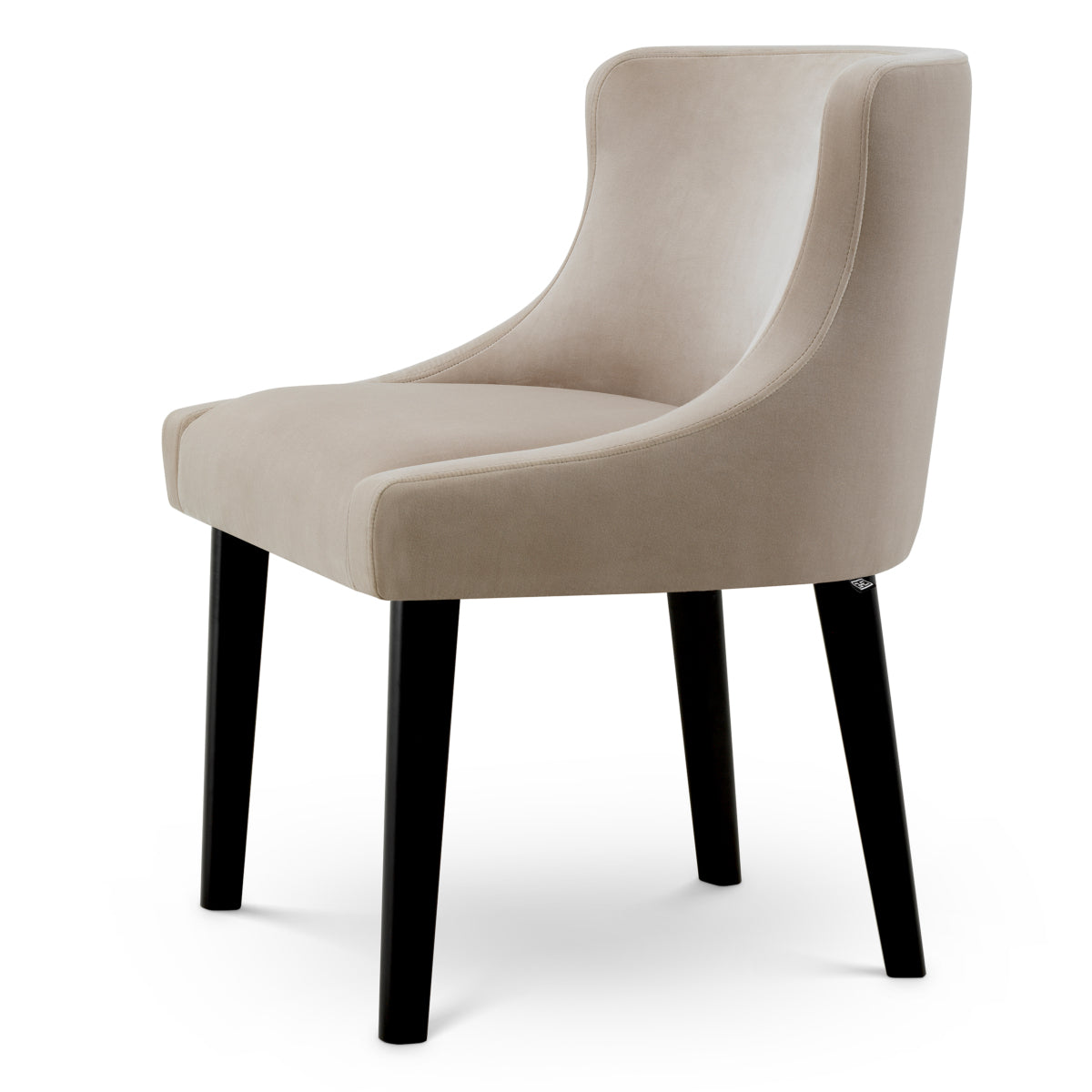 Eetkamerstoel Chavelle - Torrin natural velvet