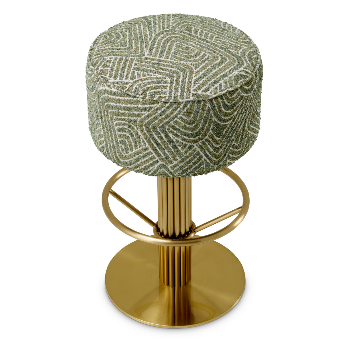 Barkruk Carleton - Camari green