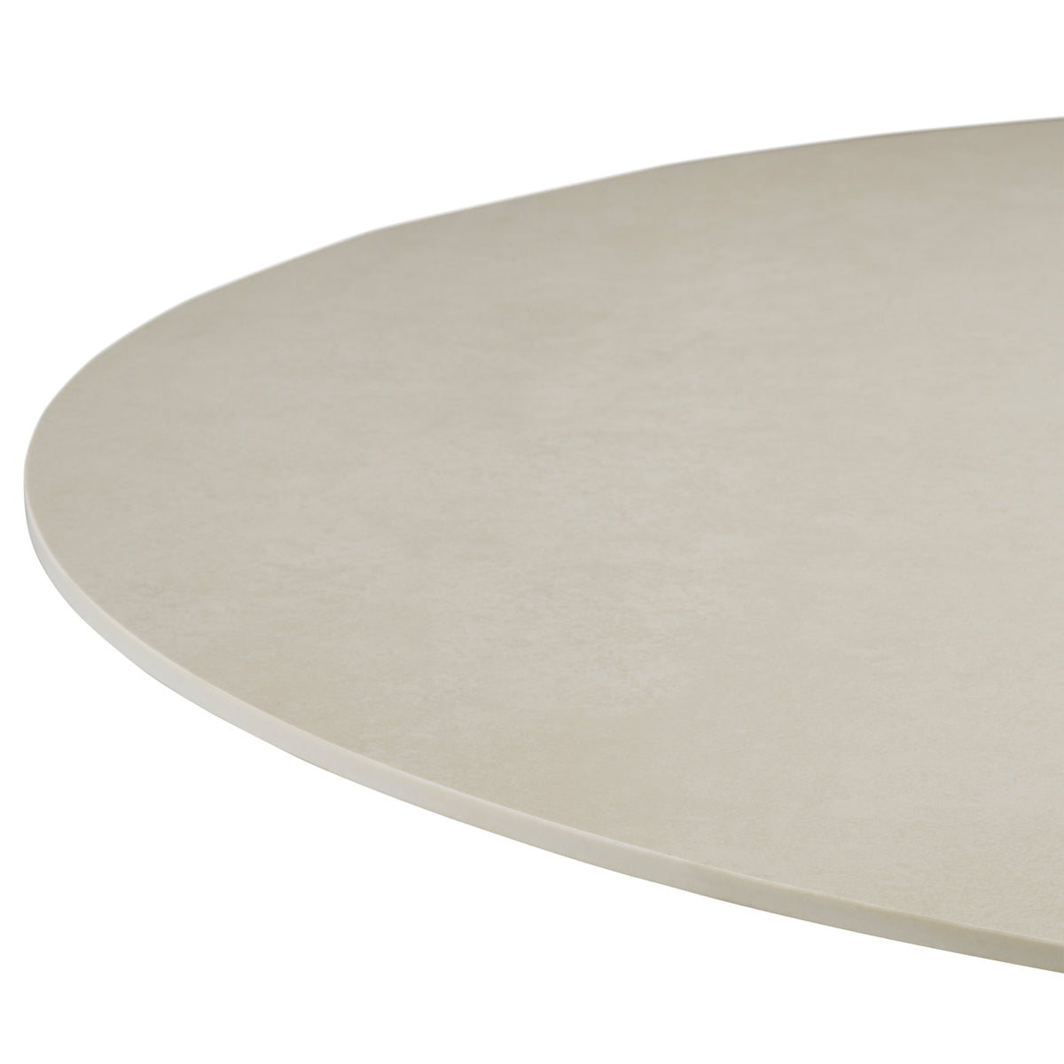 Buiten Salontafel Volterra - Rond - Cream ceramic