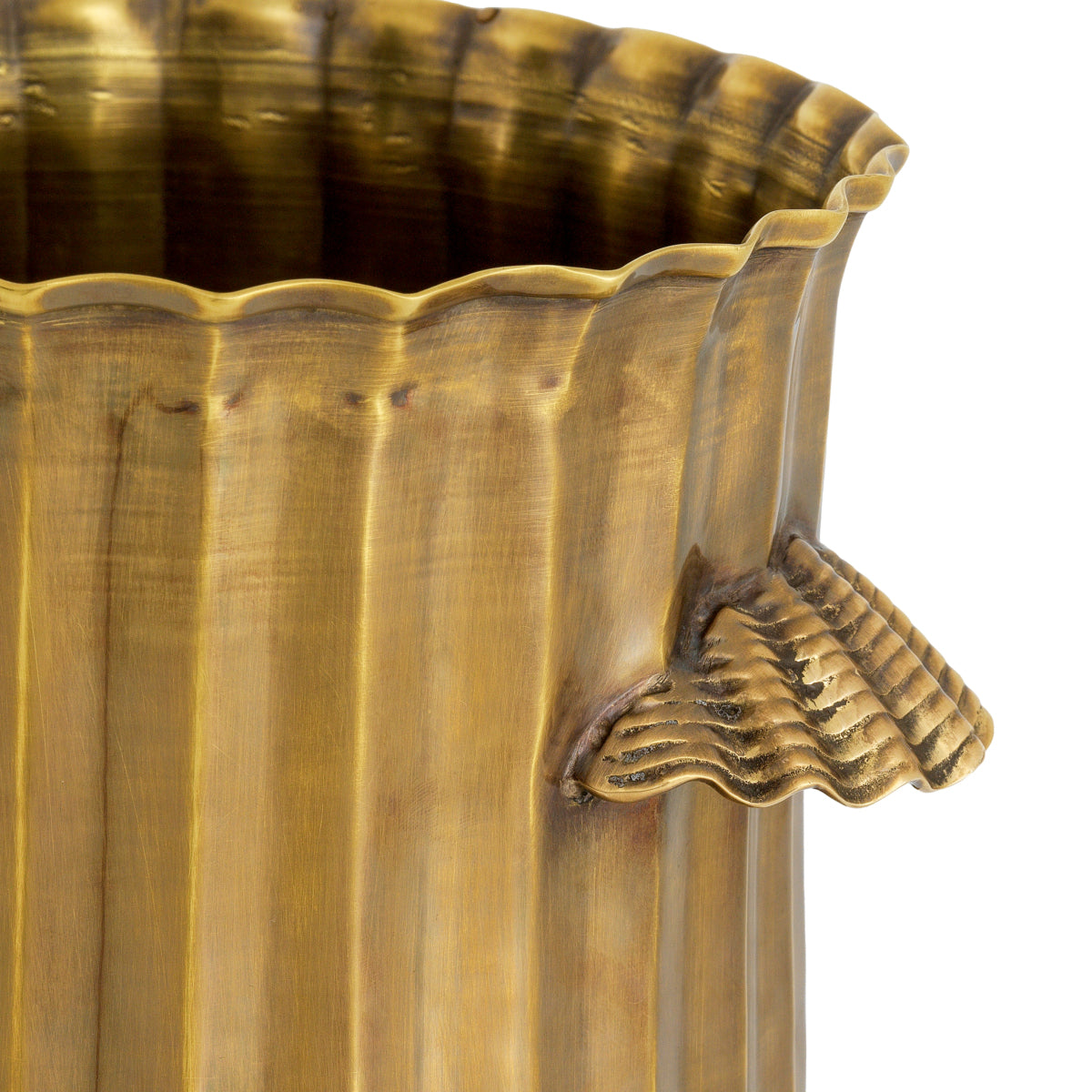 Wijnkoeler Sutera - Vintage brass finish