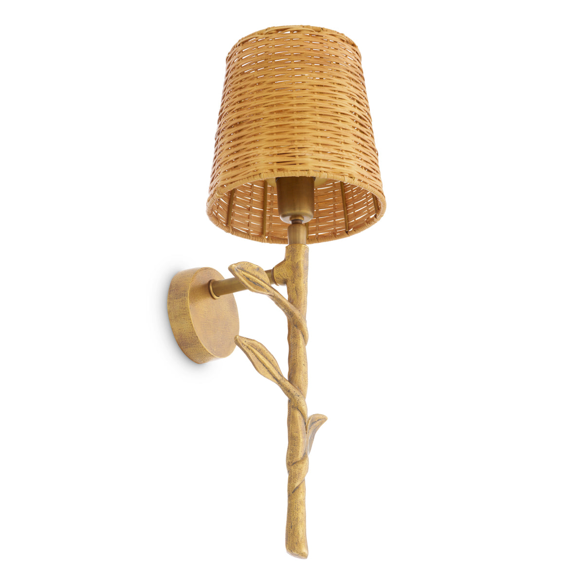 Wandlamp Farini - Rattan shade