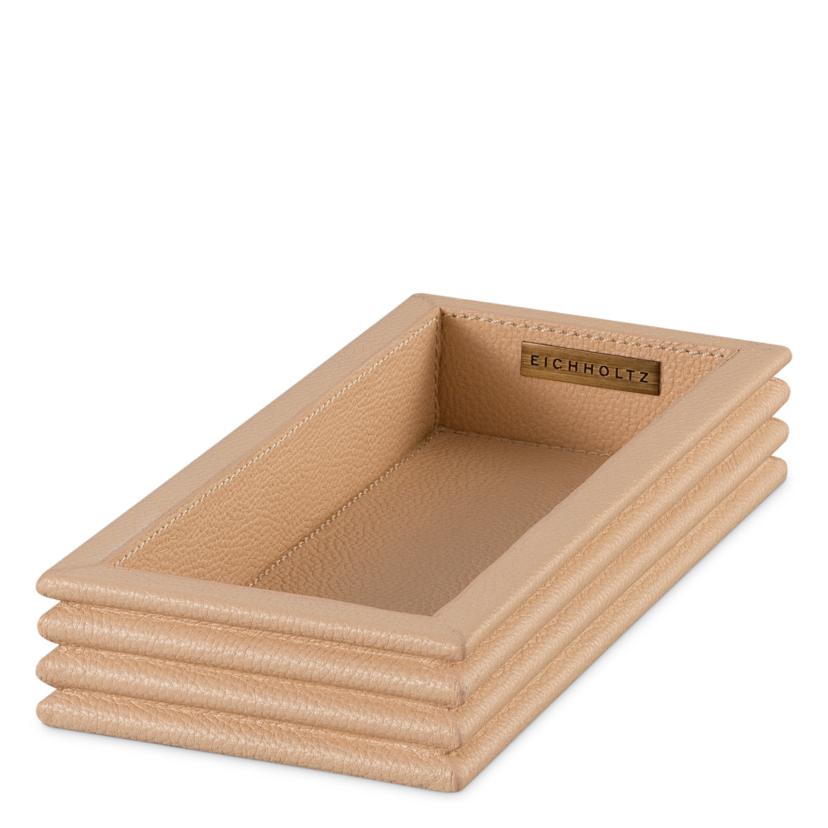 Bureauset Elvane - Tan leather (set van 3)