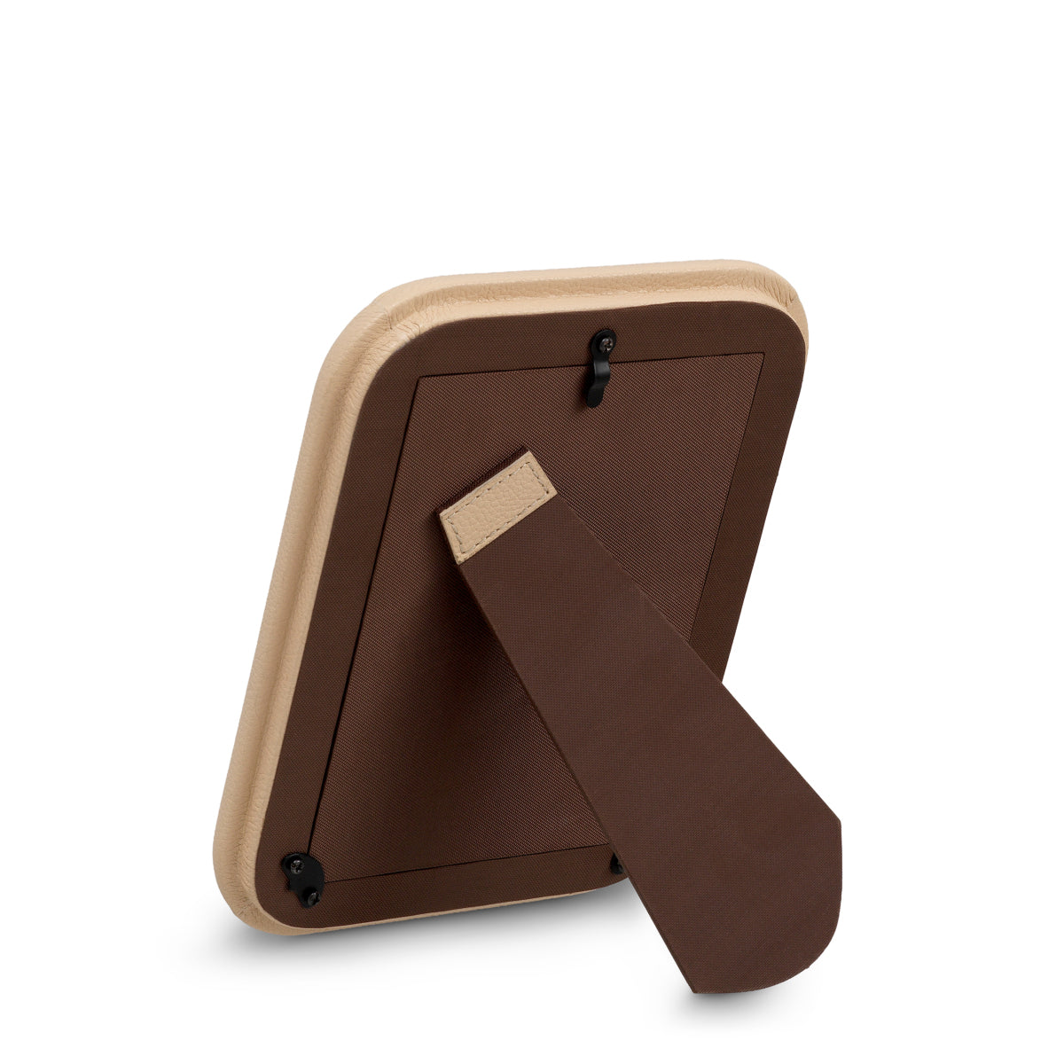 Fotolijstje Elvane - Tan leather (set van 2)