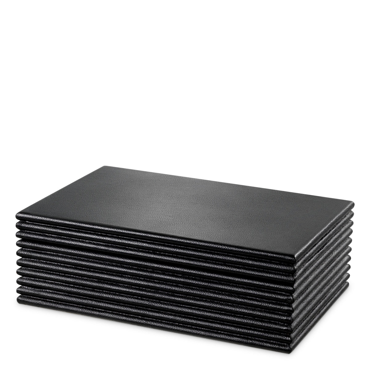 Box Elvane - Black leather