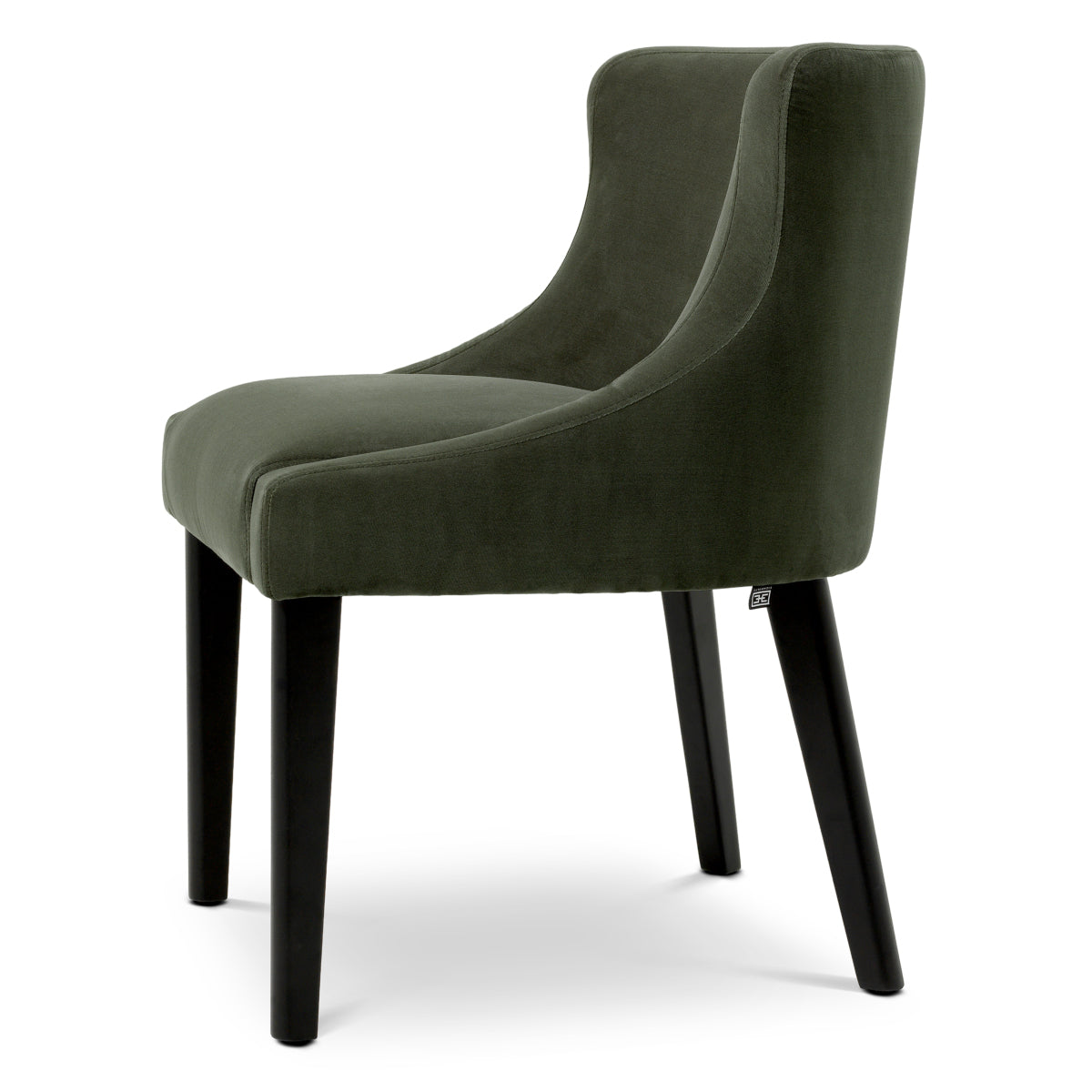 Eetkamerstoel Chavelle - Torrin green velvet