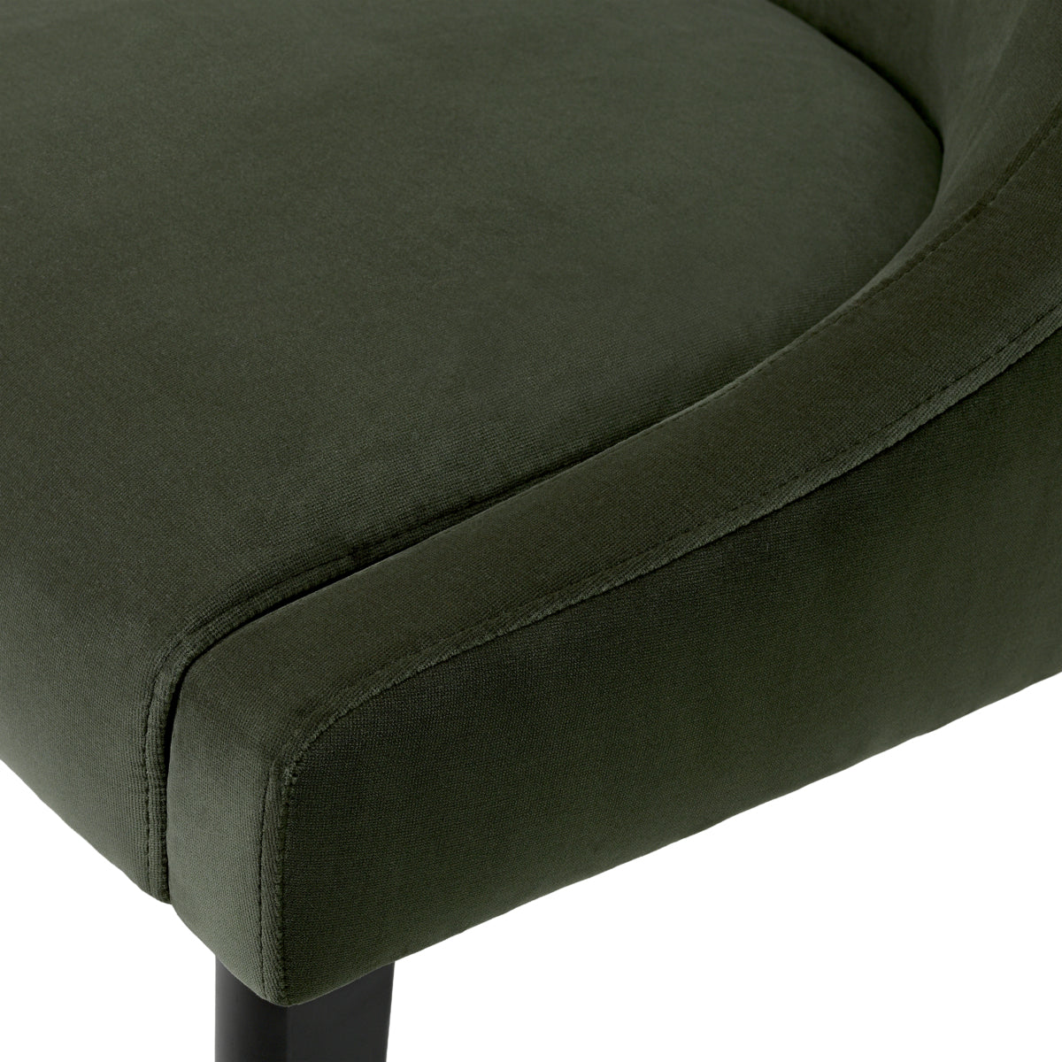 Eetkamerstoel Chavelle - Torrin green velvet