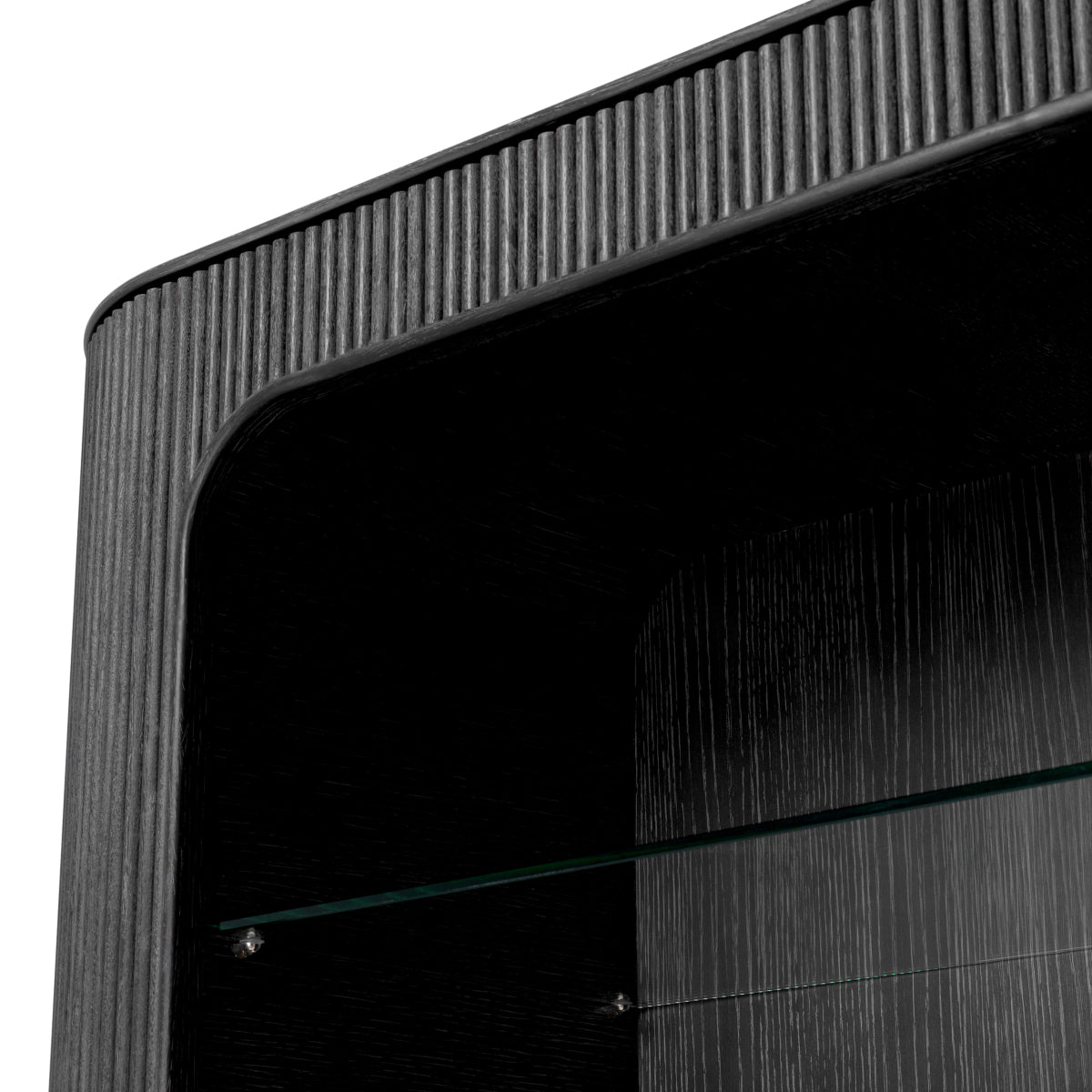 Wandkast Bogota - Charcoal grey oak veneer