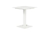 Tuintafel Virenze 80 x 80 cm - Matt White - Aluminium