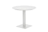 Tuintafel Virenze Ø90 cm - Matt White - Aluminium