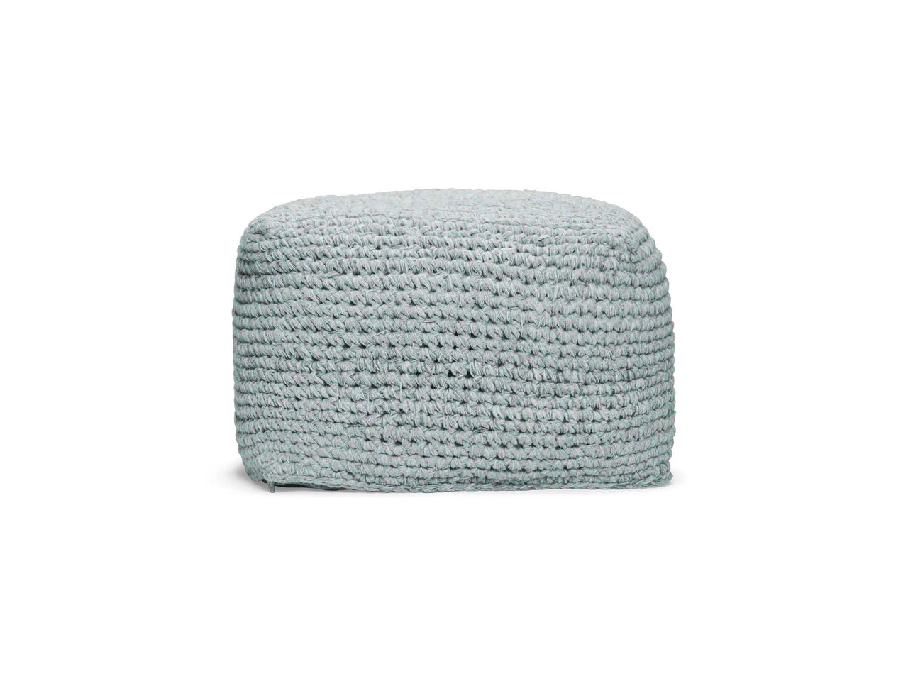 Poef Arezzo - 55x55 - Square - Soft blue