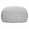 Poef Arezzo - Ø70 - Round - Light grey