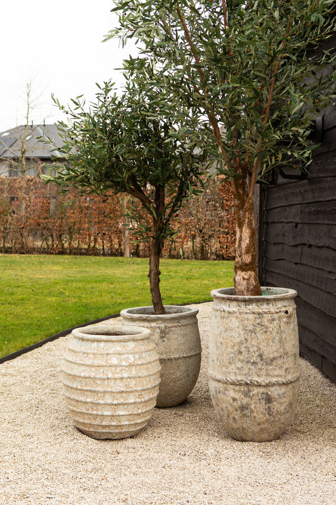 Pot Tony - Grijs - Hoog