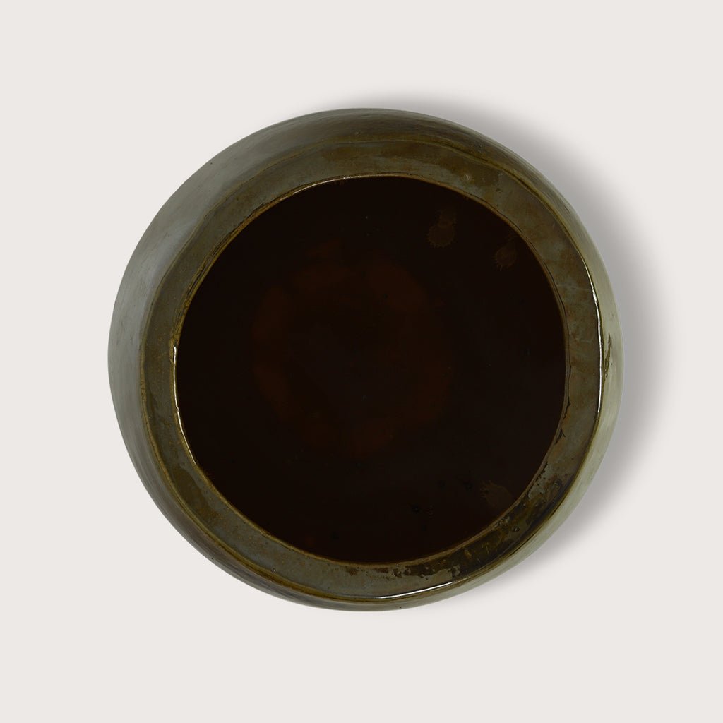 Plantenbak Koos - Metaalglans - D63 H47