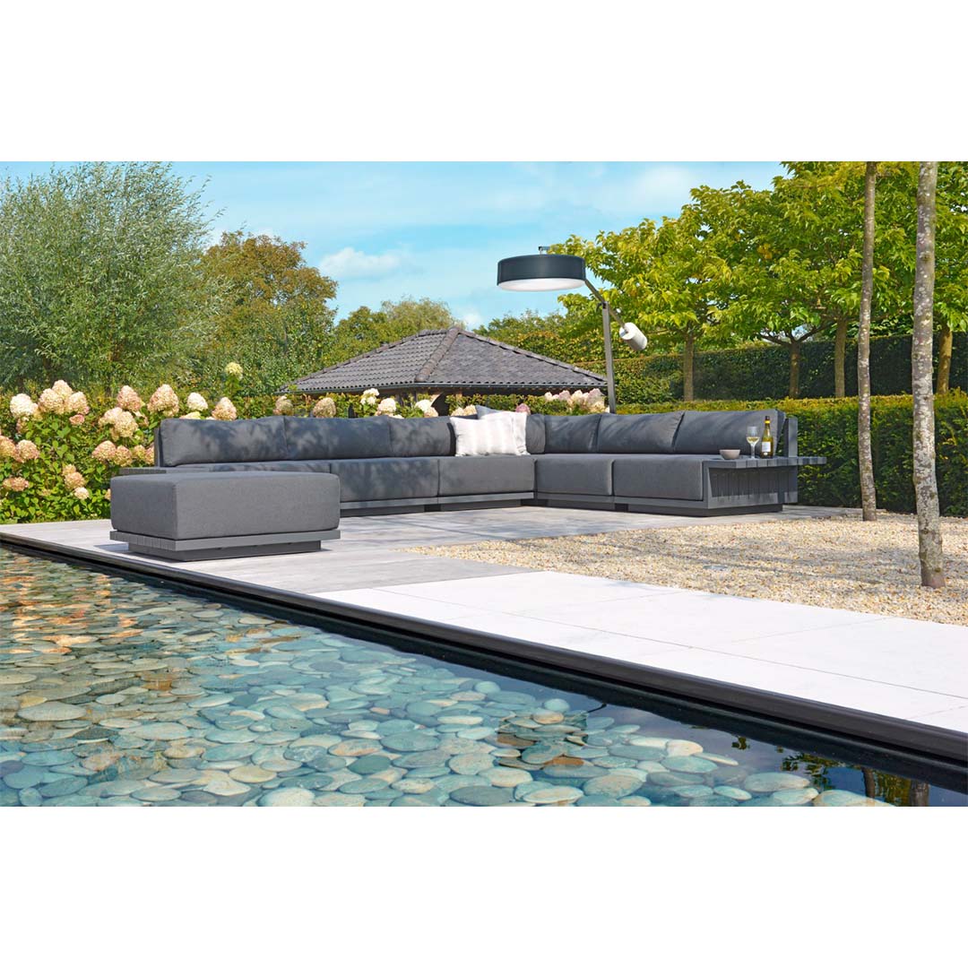 Modulaire Bank Murcia 1-persoons Antraciet