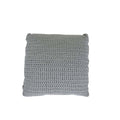Sierkussen Crochette - Dubbel Grijs