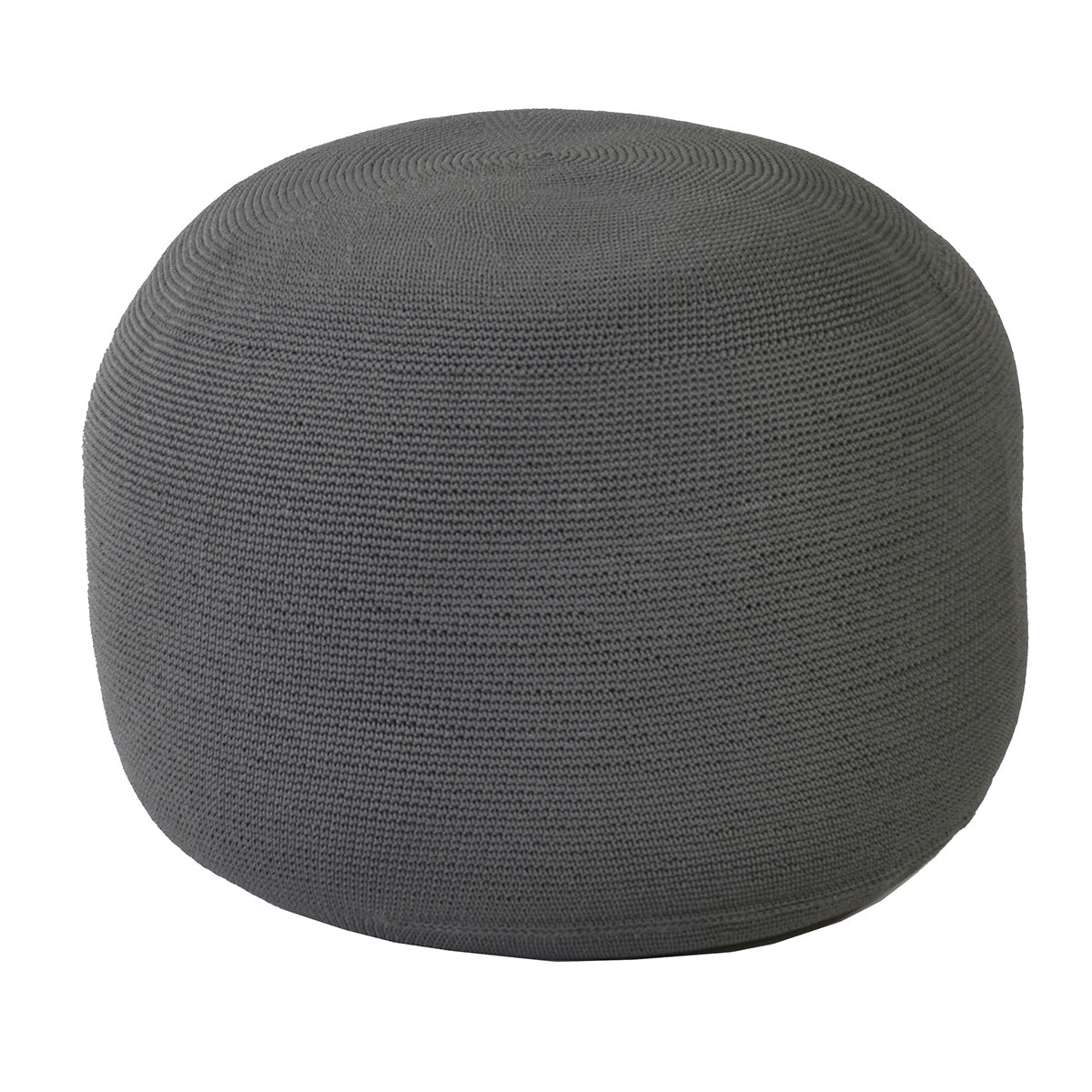 Poef Crochette Ø53 Antraciet