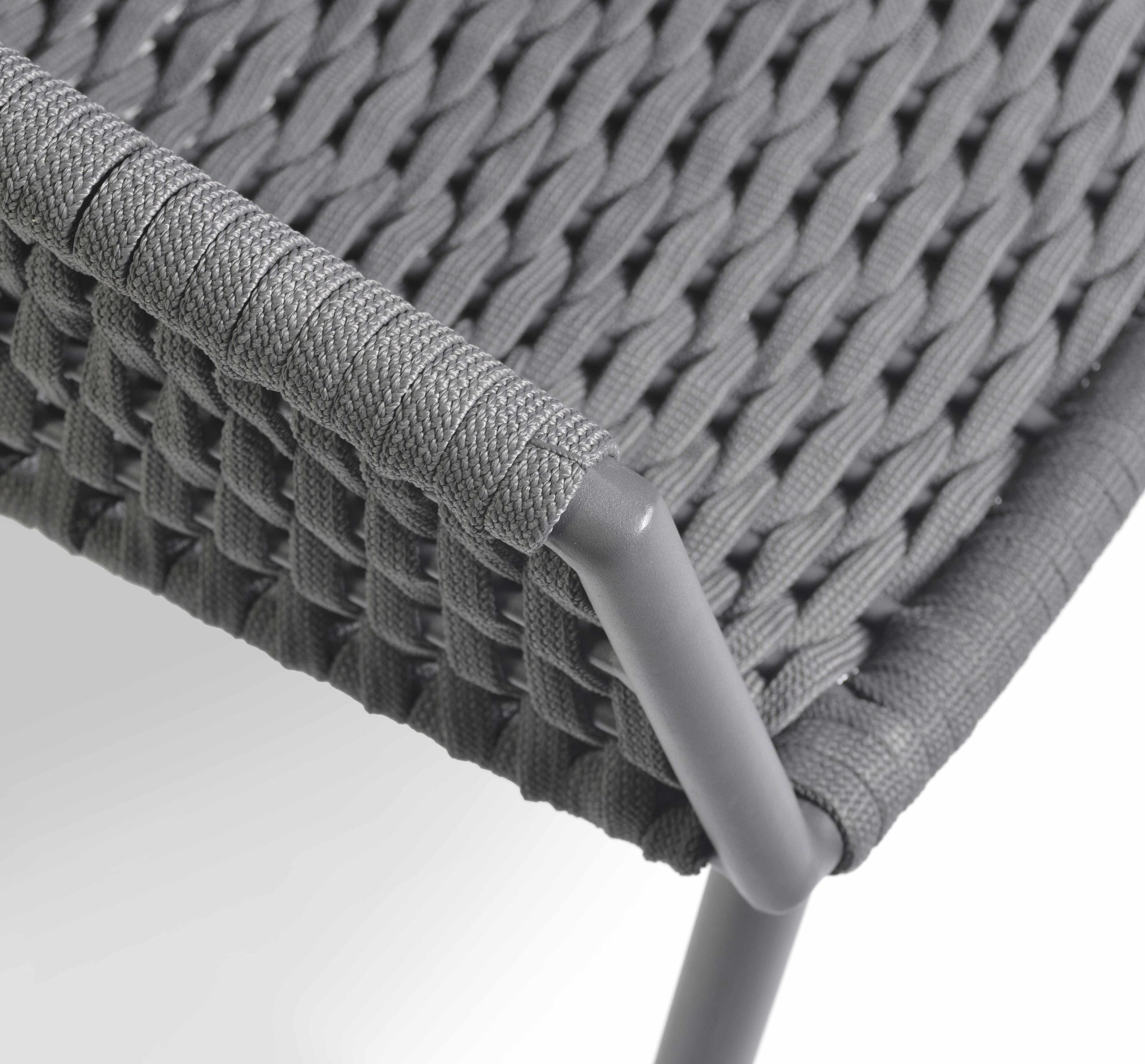 Tuinbank Valldemossa Donkergrijs