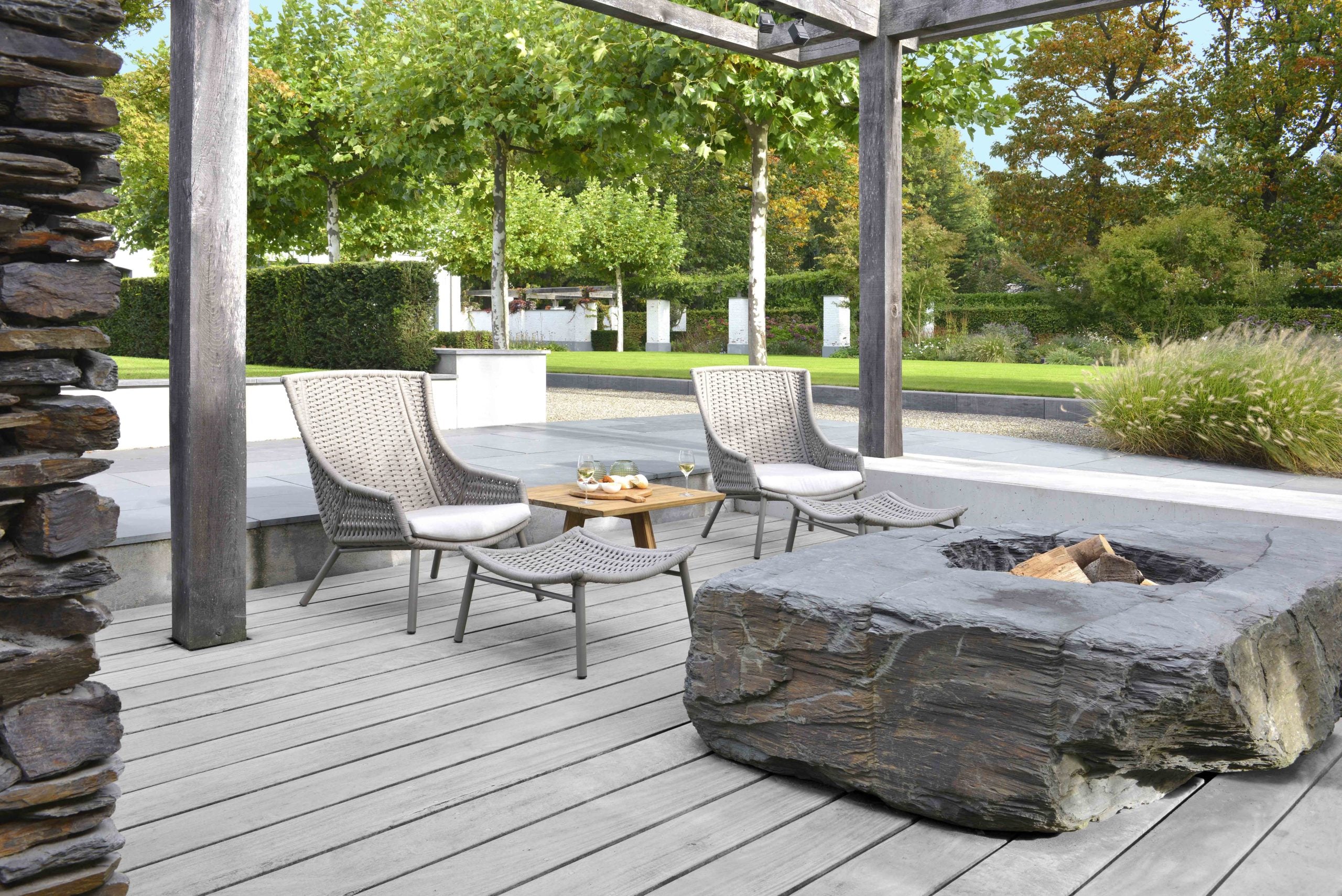 Loungestoel Aveiro Slate