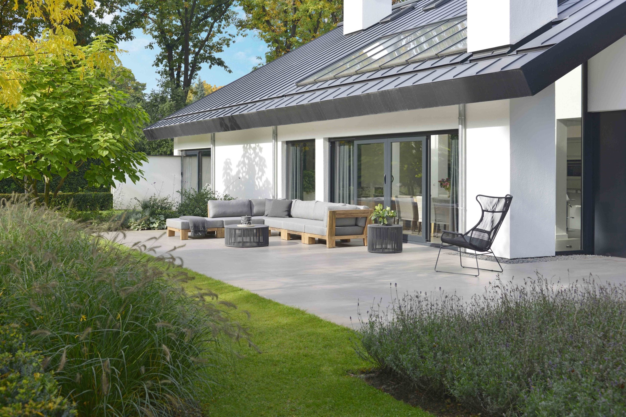 Bijzettafel Lagos ø59 Donkergrijs