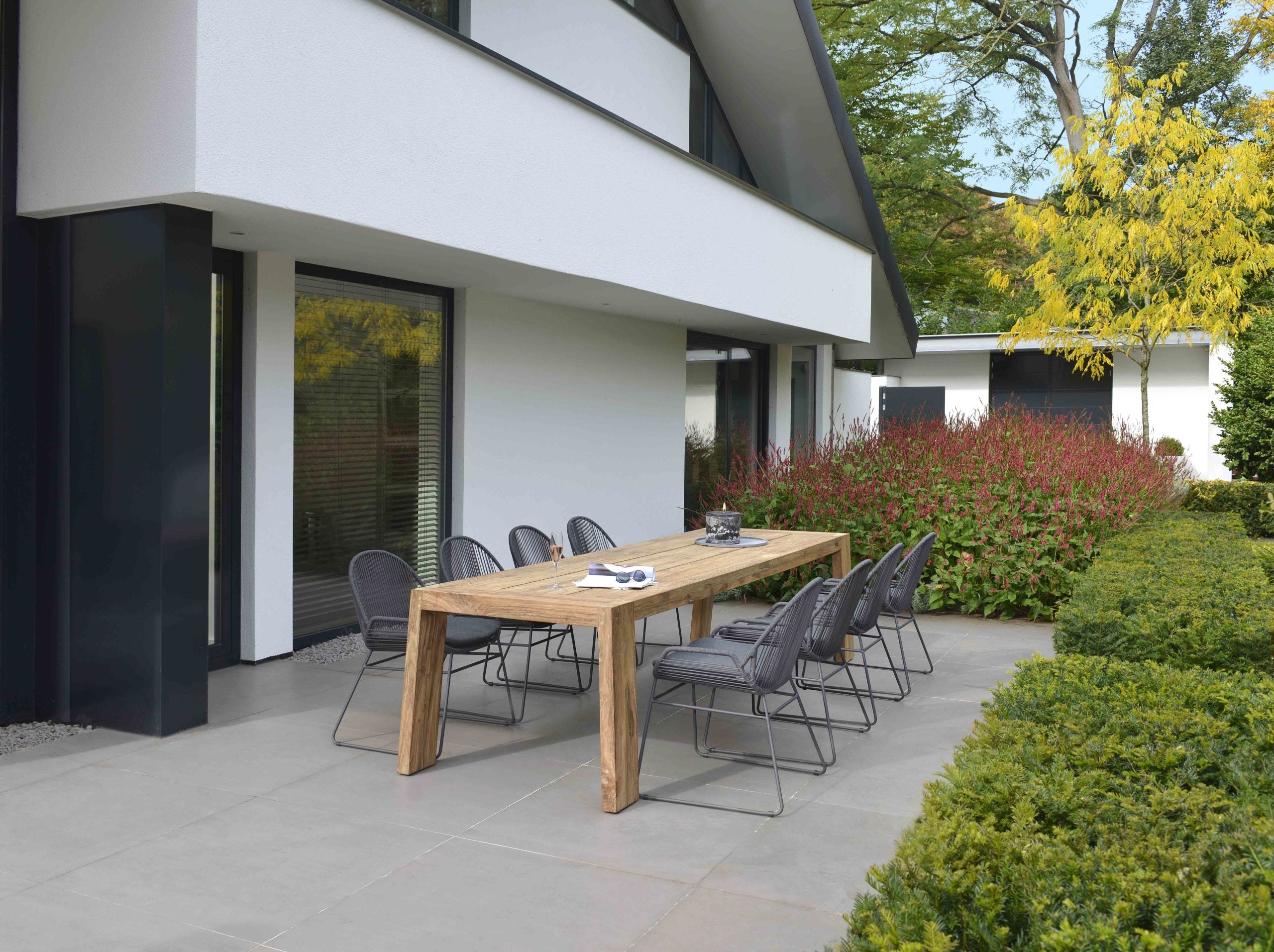 Tuinstoel Silves Donkergrijs