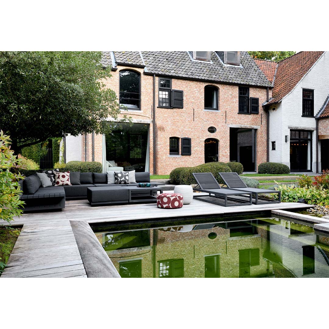 Modulaire Bank Murcia 1-persoons Antraciet