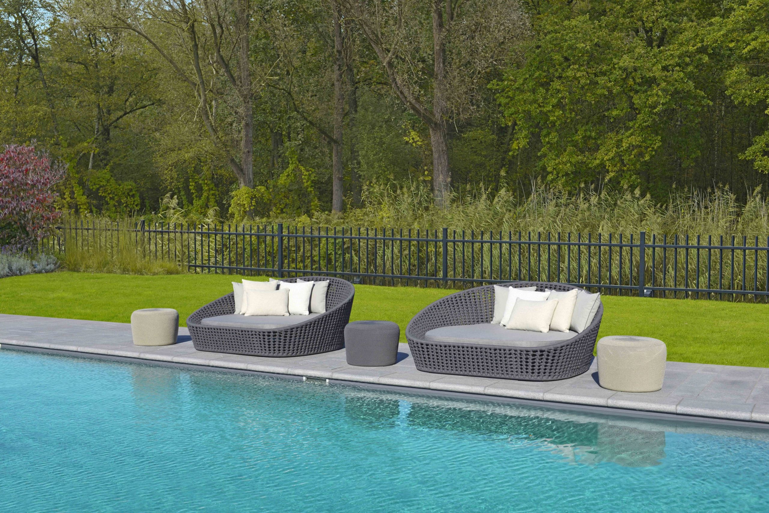 Loveseat Vigo Donkergrijs